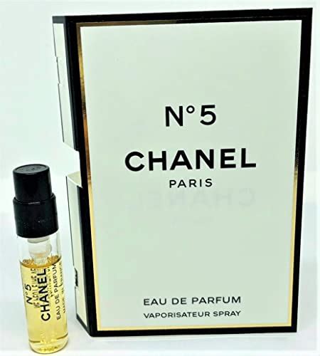 chanel n 5 sample|Chanel no 5 tester.